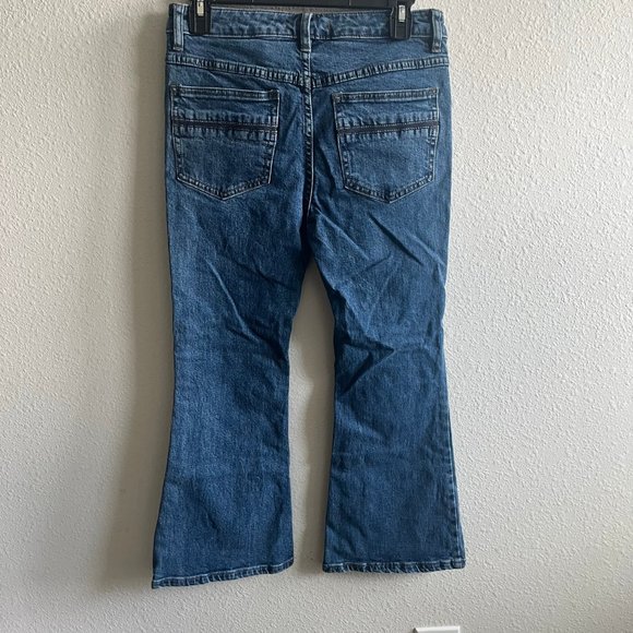 Free People Women's Cropped Skinny Stretch Jeans Size 27 Style 61855-16515125 - Picture 9 of 11